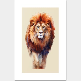 Lion on the Move Posters and Art